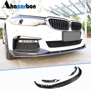 Priekšējā bampera lūpa Lip V6 (M-Sport 2017-2020, karbons) BMW 5. sērija G30/G31 2017–2023 foto 1