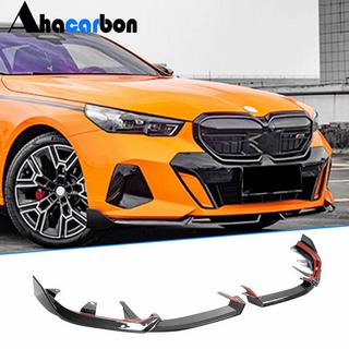 Priekšējā bampera lūpas uzlika Lip (M-Sport, oglekļa šķiedra) BMW 5/i5 sērija G60/G60E/G61 2023– foto 1