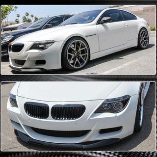 Priekšējā bufera lūpa (M6, oglekļa šķiedra) BMW 6. sērija E63/E64 2003–2010 foto 4