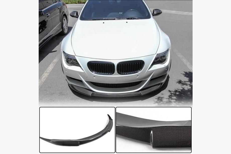 BMW 6. sērija E63/E64 2003–2010 Priekšējā bufera lūpa (M6, oglekļa šķiedra) Image