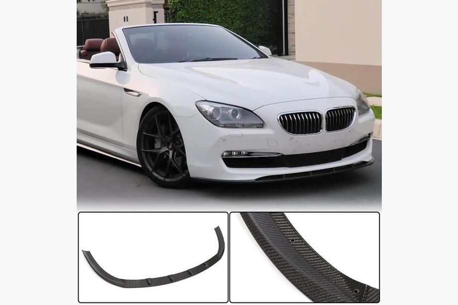 BMW 6. sērija F12/F13/F06 2011–2018 Priekšējā bufera lūpa Lip (Base 2011-2014, oglekļa šķiedra) Image