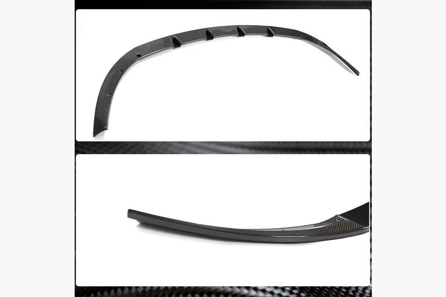 BMW 6. sērija F12/F13/F06 2011–2018 Priekšējā bampera lūpa FRP V2 (Base) Foto 6