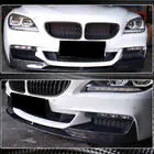BMW 6. sērija F12/F13/F06 2011–2018 Priekšējā bufera lūpa Lip V1 (M-Sport, oglekļa šķiedra) foto 4
