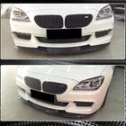 BMW 6. sērija F12/F13/F06 2011–2018 Priekšējā bampera lūpas uzlika Lip V2 (M-Sport, karbons) foto 3