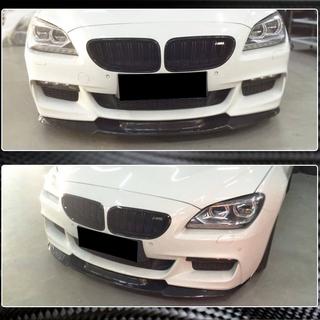 Priekšējā bampera lūpas uzlika Lip V2 (M-Sport, karbons) BMW 6. sērija F12/F13/F06 2011–2018 foto 3
