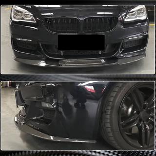 Priekšējā bampera lūpas uzlika Lip V2 (M-Sport, karbons) BMW 6. sērija F12/F13/F06 2011–2018 foto 4