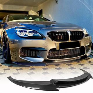 Priekšējā bampera lūpa Lip V1 (M6, oglekļa šķiedra) BMW 6. sērija F12/F13/F06 2011–2018 foto 1