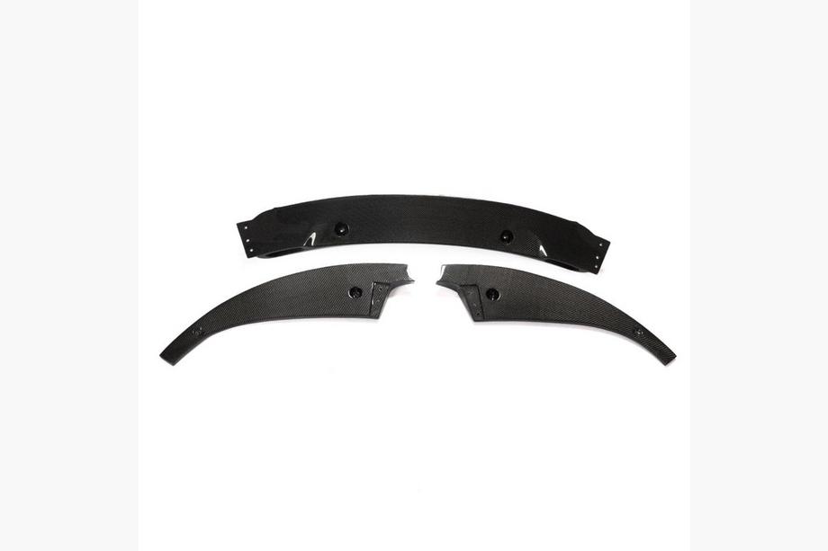 BMW 6. sērija F12/F13/F06 2011–2018 Priekšējā bampera lūpa Lip V1 (M6, oglekļa šķiedra) Foto 7