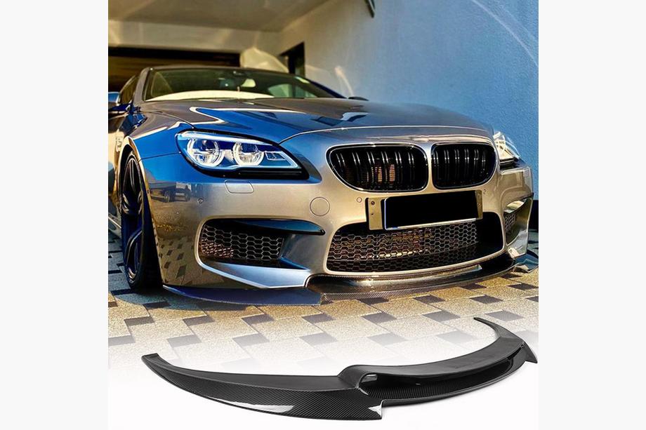BMW 6. sērija F12/F13/F06 2011–2018 Priekšējā bufera lūpas spoilers FRP V3 Image