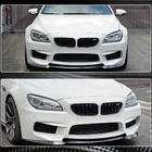 BMW 6. sērija F12/F13/F06 2011–2018 Priekšējā bufera lūpas spoilers FRP V4 foto 5