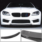 BMW 6. sērija F12/F13/F06 2011–2018 Priekšējā bufera lūpas uzlika Dry Carbon V6 foto 1