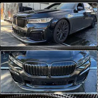 Priekšējā bufera lūpa Lip V1 (M-Sport 2019-2022, oglekļa šķiedra) foto 4