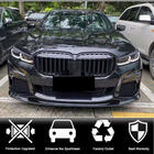 BMW 7. sērija G11/G12 2015–2022 Priekšējā bampera lūpa Lip V2 (M-Sport 2019-2022, oglekļa šķiedra) foto 2