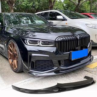 Priekšējā bampera lūpa Lip V2 (M-Sport 2019-2022, oglekļa šķiedra) BMW 7. sērija G11/G12 2015–2022 foto 1