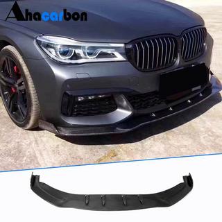 Priekšējā bampera lūpa Lip V2 (M-Sport 2016-2019, oglekļa šķiedra) BMW 7. sērija G11/G12 2015–2022 foto 1