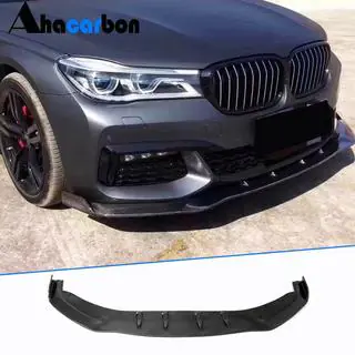 Priekšējā bampera lūpa Lip V2 (M-Sport 2016-2019, oglekļa šķiedra) foto 1