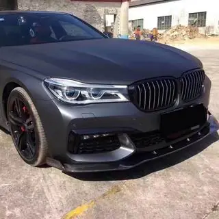 Priekšējā bampera lūpa Lip V2 (M-Sport 2016-2019, oglekļa šķiedra) foto 2