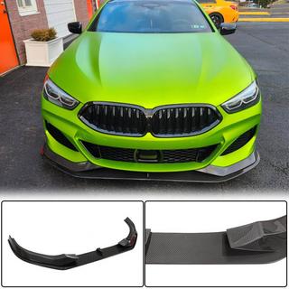 Priekšējā bufera lūpa Lip V1 (M-Sport, oglekļa šķiedra) BMW 8. sērija G14/G15/G16 2018– foto 1