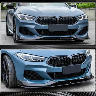 Priekšējā bufera lūpa Lip V1 (M-Sport, oglekļa šķiedra) BMW 8. sērija G14/G15/G16 2018– foto 4