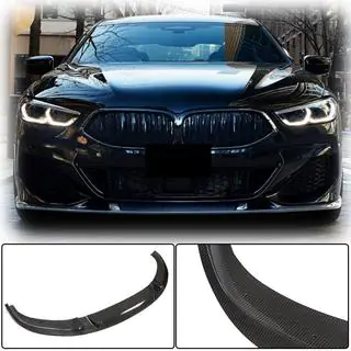 Priekšējā bampera lūpa V3 (M-Sport, oglekļa šķiedra) foto 1