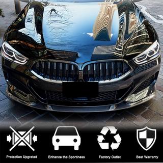 Priekšējā bampera lūpa V3 (M-Sport, oglekļa šķiedra) BMW 8. sērija G14/G15/G16 2018– foto 3
