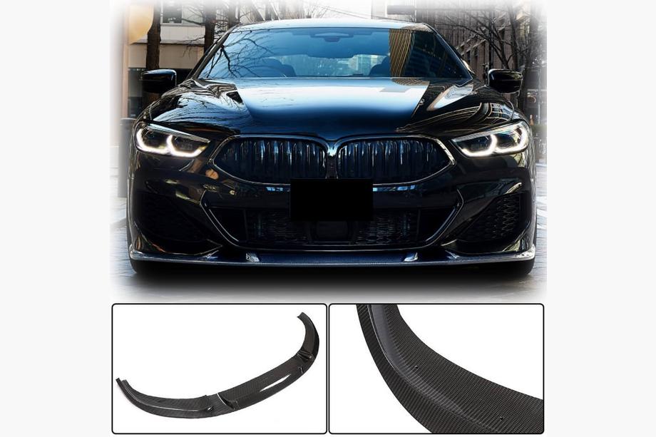 BMW 8. sērija G14/G15/G16 2018– Priekšējā bampera lūpa V3 (M-Sport, oglekļa šķiedra) Image