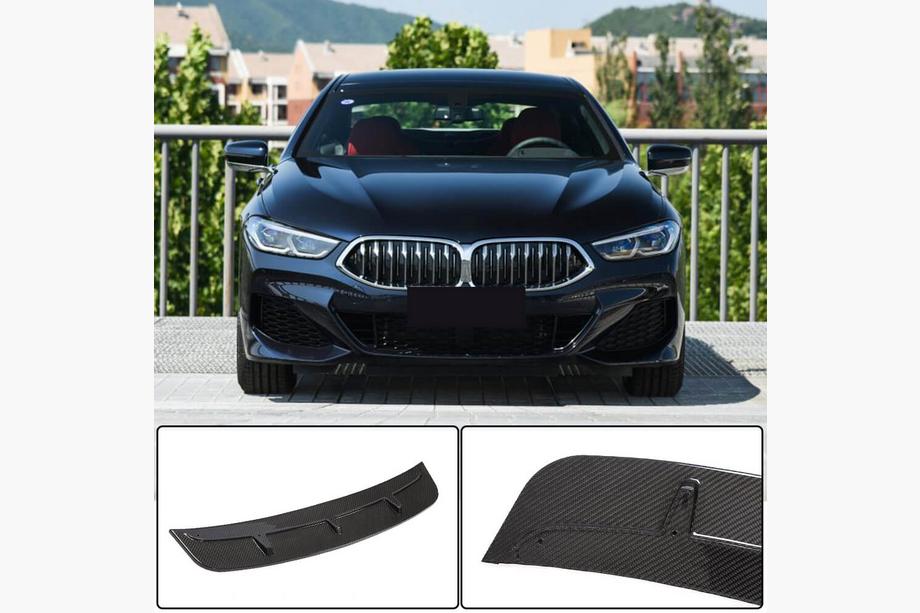 BMW 8. sērija G14/G15/G16 2018– Priekšējā bampera lūpas spoilers Lip V4 (M-Sport, karbons) Image