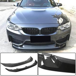 Priekšējā bampera lūpa Lip V3 (F80, oglekļa šķiedra) foto 1