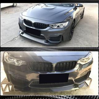Priekšējā bampera lūpa Lip V3 (F80, oglekļa šķiedra) foto 4
