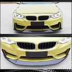 BMW 3. sērija F30/F31 2012–2019 Priekšējā bampera lūpa Lip V7 (F80, Carbon) foto 5