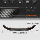 BMW 3. sērija F30/F31 2012–2019 Priekšējā bampera lūpa Lip V7 (F80, Carbon) foto 6