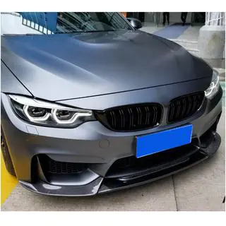 Priekšējā bampera lūpa Lip V10 (F80, oglekļa šķiedra) foto 2
