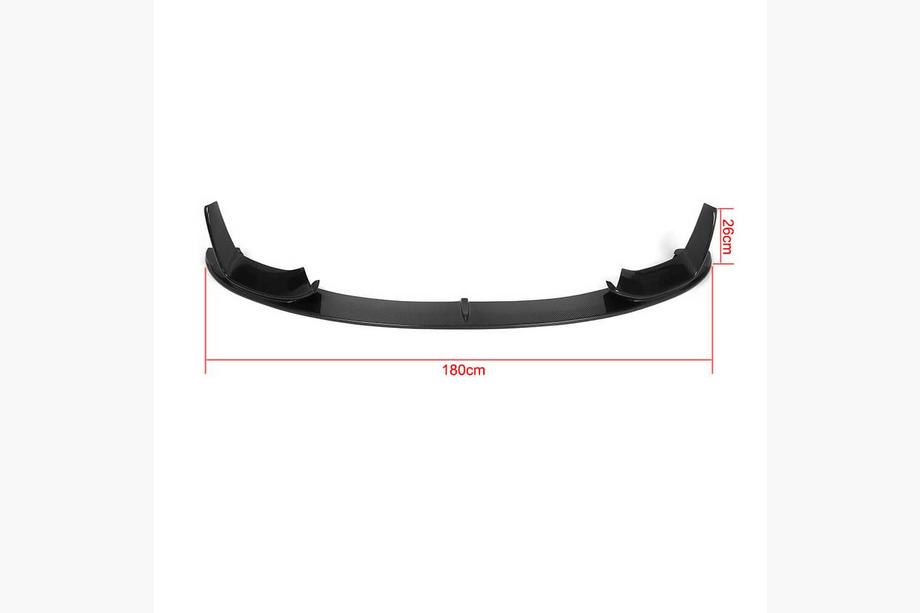 BMW 4 sērija F32/F33/F36 2012–2020 Priekšējā bampera lūpa Lip V2 (F82/F83, oglekļa šķiedra) Foto 6