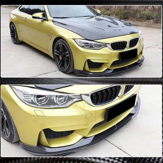 Priekšējā bampera lūpa Lip V3 (F82/F83, oglekļa šķiedra) BMW 4 sērija F32/F33/F36 2012–2020 foto 4