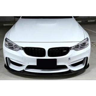Priekšējā bampera lūpas spoilera uzlika Lip V4 (F82/F83, oglekļa šķiedra) BMW 4 sērija F32/F33/F36 2012–2020 foto 3