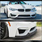BMW 3. sērija F30/F31 2012–2019 Priekšējā bampera lūpas spoileris Lip V11 (F80, oglekļa šķiedra) foto 5