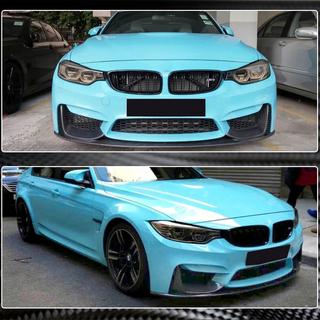Priekšējā bampera lūpa Lip V13 (F80, carbon) foto 4