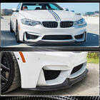 BMW 3. sērija F30/F31 2012–2019 Priekšējā bampera lūpa (lip spoileris) FRP V17 (F80) foto 4