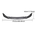 BMW 4 sērija F32/F33/F36 2012–2020 Priekšējā bampera lūpa Lip V11 (F82/F83, oglekļa šķiedra) foto 2