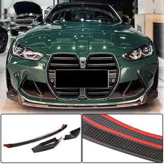 Priekšējā bampera lūpa Lip V3 (G80, oglekļa šķiedra) BMW 3. sērija G20/G21 2018– foto 1