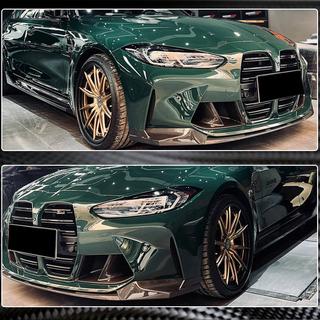Priekšējā bampera lūpa Lip V9 (G80, oglekļa šķiedra) BMW 3. sērija G20/G21 2018– foto 4