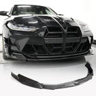 BMW 4. sērija G22/23/26 2020– Priekšējā bampera lūpas spoilers Lip V1 (G82/G83, oglekļa šķiedra) foto 1