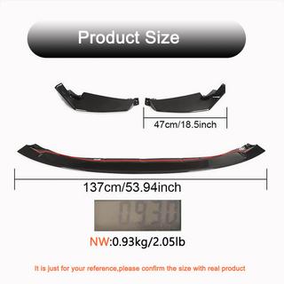 Priekšējā bampera lūpa Lip V2 (G82/G83, oglekļa šķiedra) BMW 4. sērija G22/23/26 2020– foto 4