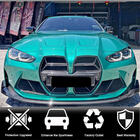 BMW 4. sērija G22/23/26 2020– Priekšējā bampera lūpa Lip V6 (G82/G83, oglekļa šķiedra) foto 2