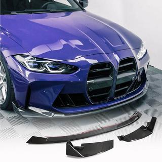 Priekšējā bampera lūpa Lip V6 (G82/G83, oglekļa šķiedra) BMW 4. sērija G22/23/26 2020– foto 1