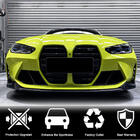 BMW 4. sērija G22/23/26 2020– Priekšējā bampera lūpa Lip V7 (G82/G83, oglekļa šķiedra) foto 2