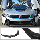 BMW I8 2014–2020 Priekšējā bampera lūpa (Oglekļa šķiedra) foto 1