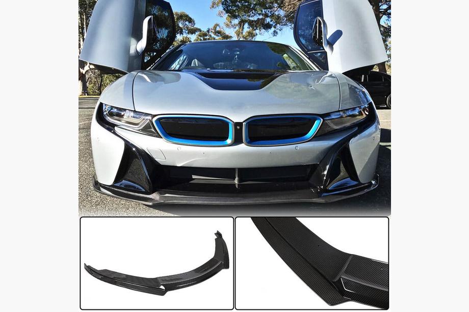 BMW I8 2014–2020 Priekšējā bampera lūpa (Oglekļa šķiedra) Image