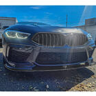 BMW 8. sērija G14/G15/G16 2018– Priekšējā bufera lūpas spoilers (F91/F92/F93 M8, oglekļa šķiedra) foto 7
