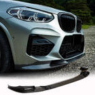 BMW X3 G01 2018– Priekšējā bampera lūpa Lip V2 (F97 2018-2021, oglekļa šķiedra) foto 2